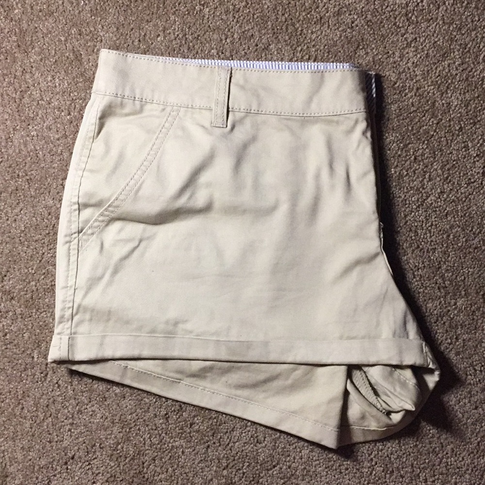 Junior Soft Chino Khaki Shorts